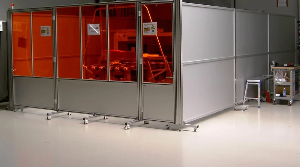 laser protection window