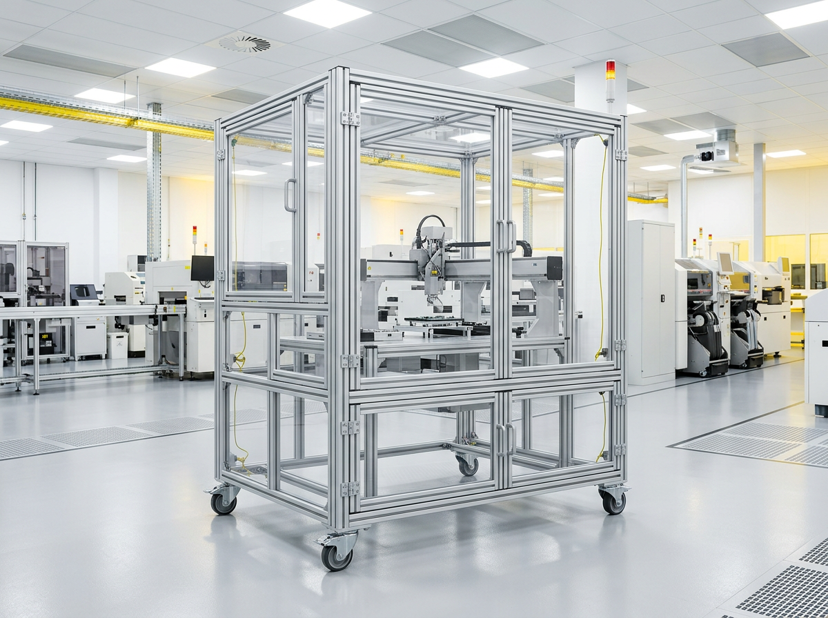 Machine guard enclosure